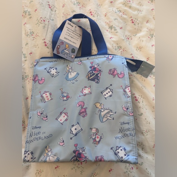 Daiso Alice In Wonderland NWT Tote Bag - Picture 1 of 4